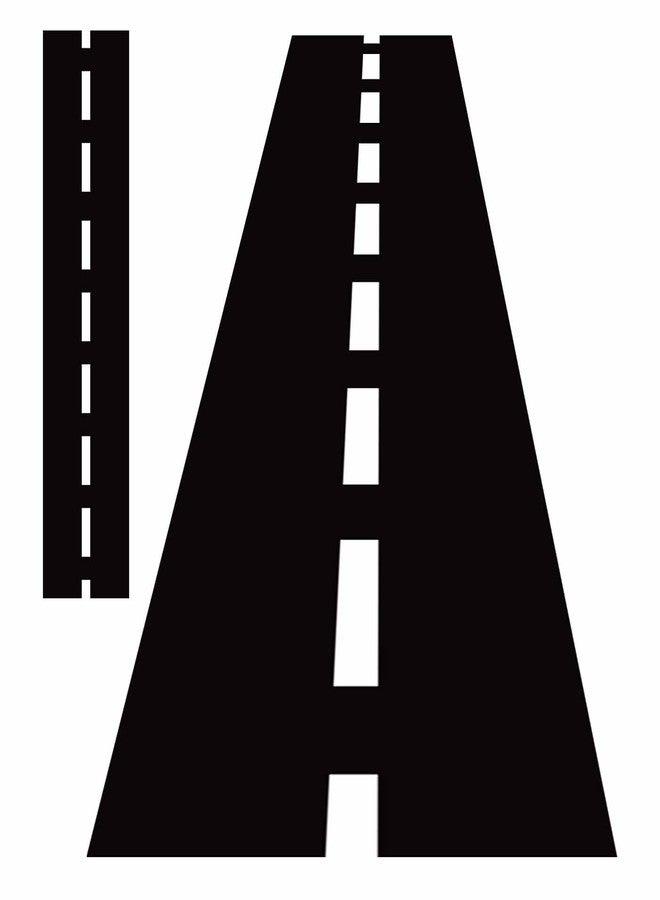 MUNILAIL 10 ft Road Floor Runner Race Car Theme Party Decorations Long Runner Rug for Birthday Racing Car Party Supplies Race Track Table Runner - Image 1